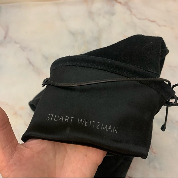 Stuart weitzman lowland over the knee OTK black suede boot size 5 - Picture 12 of 16